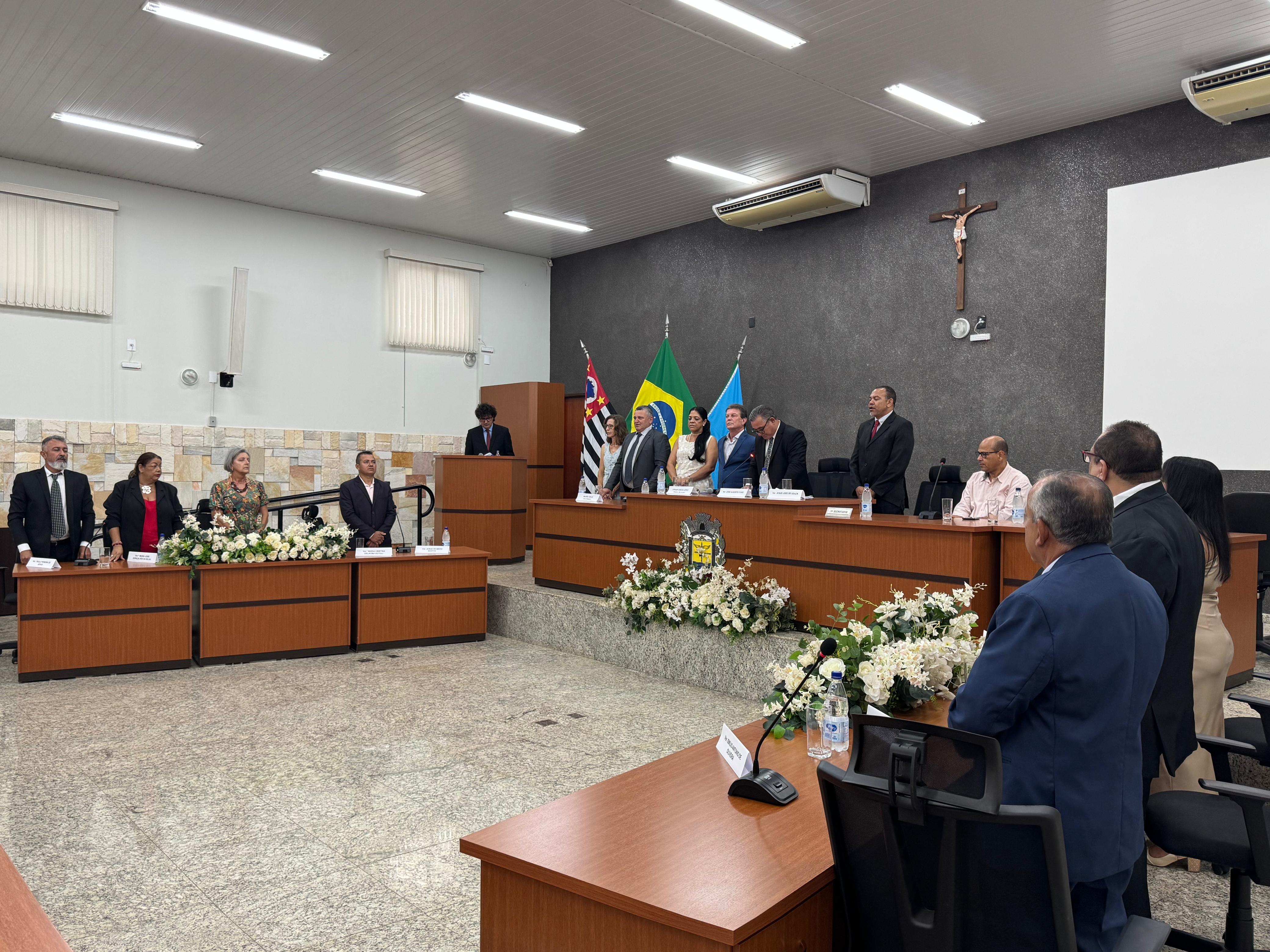 Vereadores elegem nova Mesa Diretora da Câmara: José Augusto Fiore é presidente